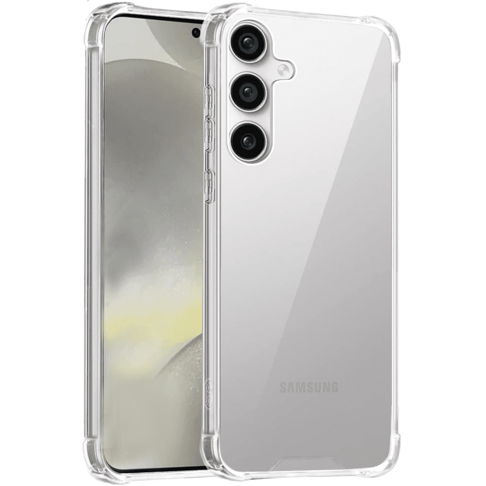 Galaxy S24 Premium Transparent Clear Shock Proof Case Cover - Guleel