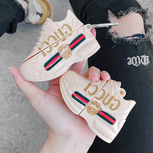 Airpod's Pro Cute Cartoon Silicone Case - Gucci Shoes - Guleel