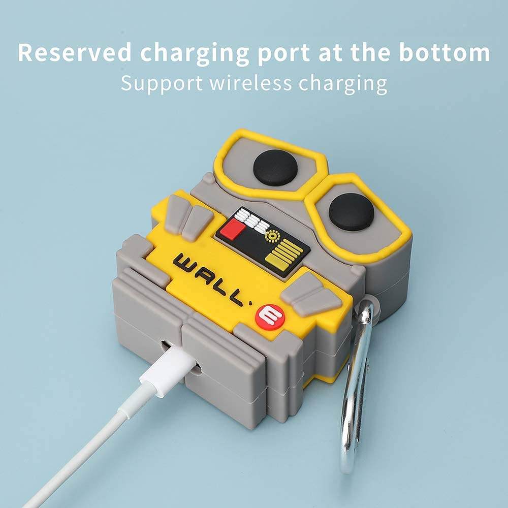 Airpod's 2 Cute Cartoon Silicone Apple Airpod's Case Cover ( Airpods Not Included ) - Wall Eye - Guleel