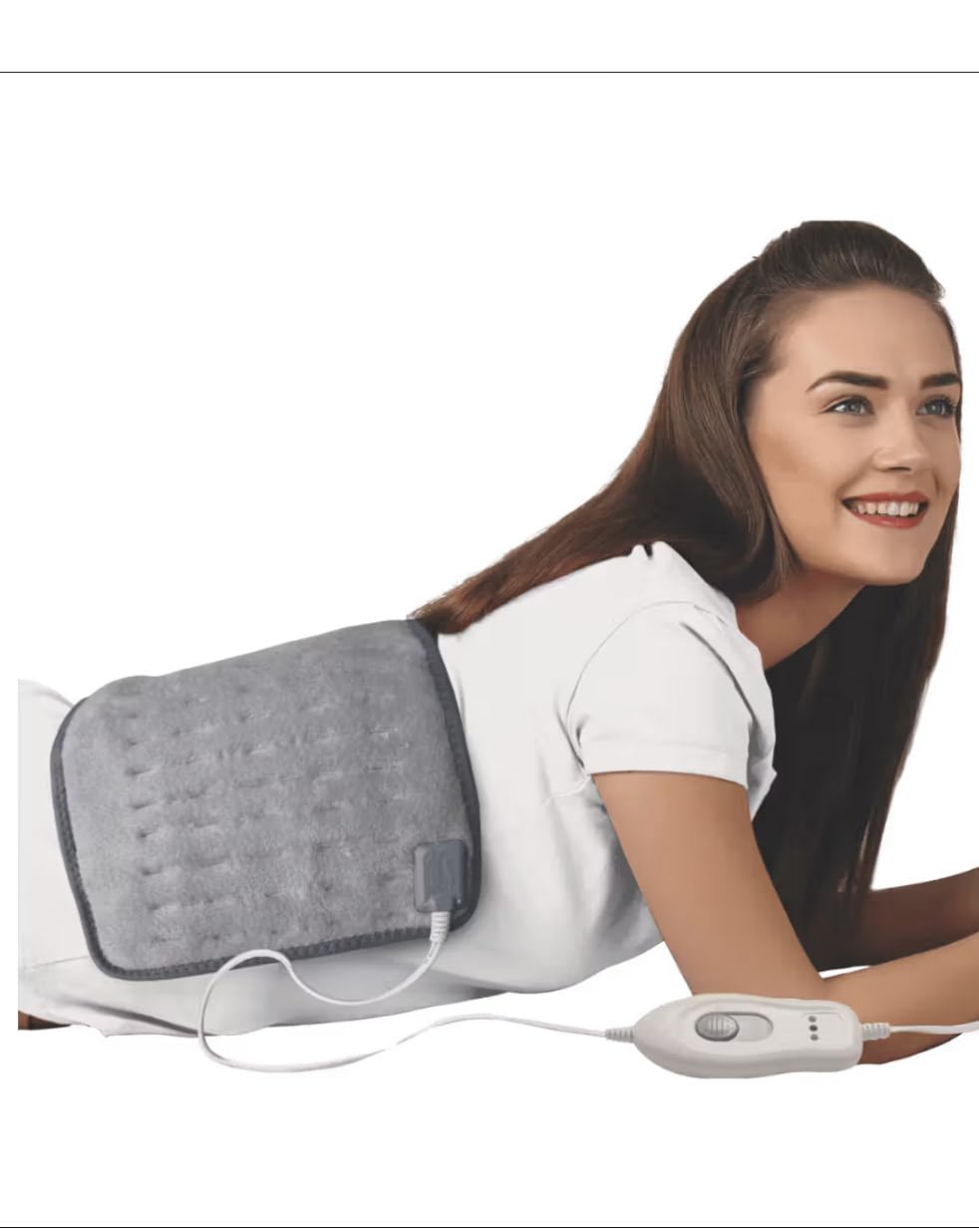 Orthopaedic Electric Heat Belt for Back Pain with Temperature Controller for Lower Back, Knee, Shoulder, Cramps, and Neck