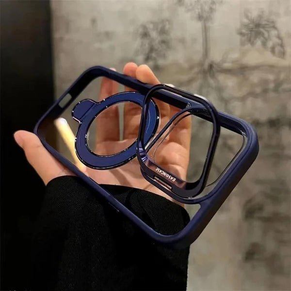 Magnetic Metal Ring Stand Lens Cover