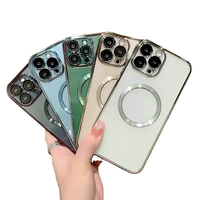 iPhone 15 Plus Premium Transparent Silicon Back Case Cover - Black - Guleel