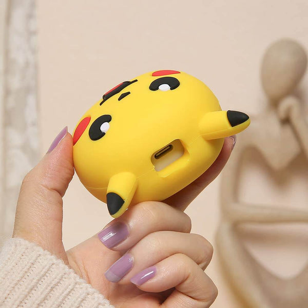 Samsung Cartoon Charger Case Cover for 25W Chargers - Pikachu (With Wire Cover) - Guleel
