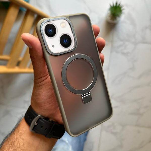 Magnetic Ring Stand Shockproof Back Case - Guleel