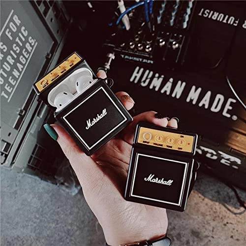 Airpod's 3 Cute Silicone Marshal Cartoon Silicone Case - Black Yellow - Guleel