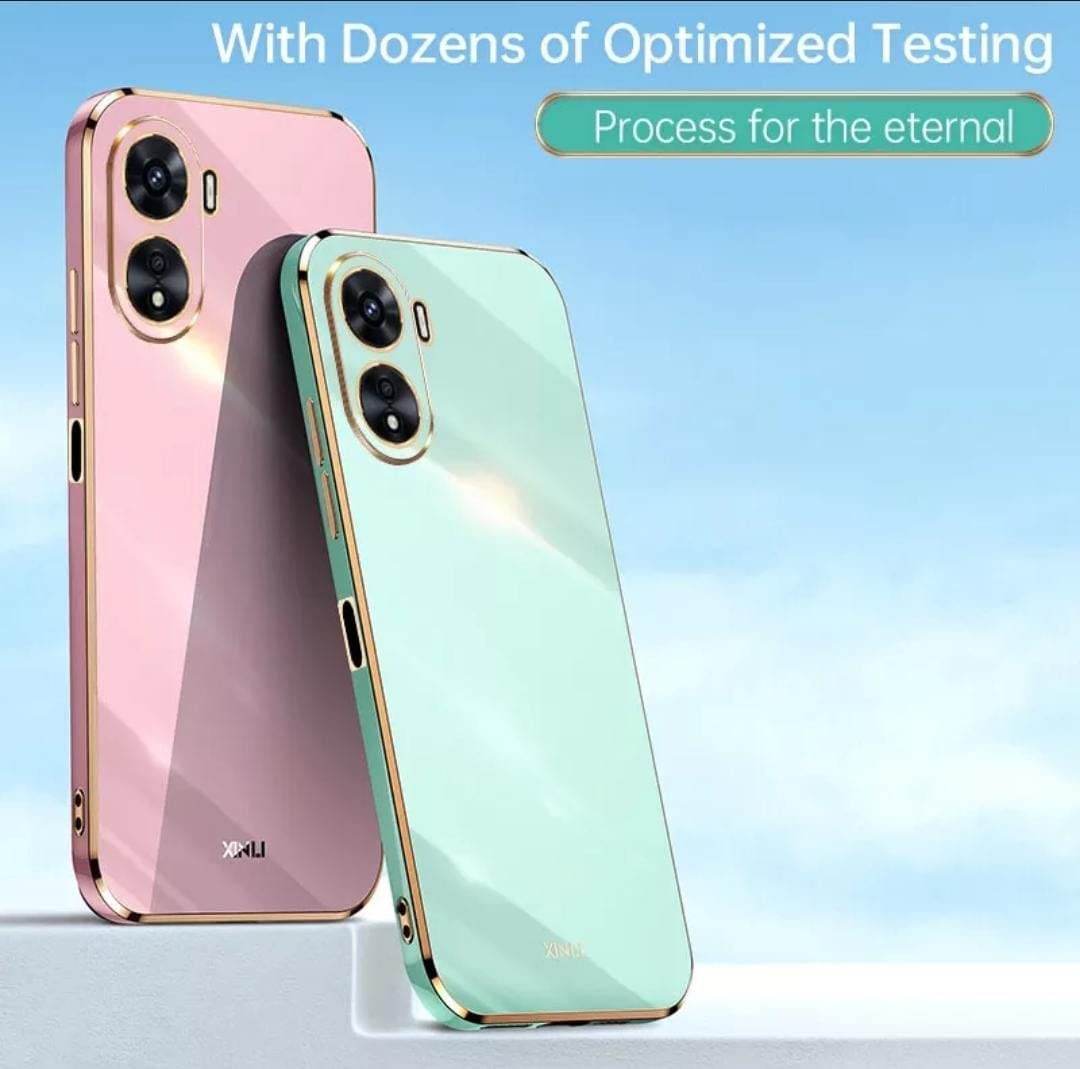 Vivo Y16 Premium Silicon Case Cover - Mint Green - Guleel