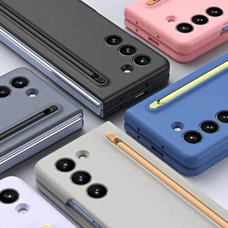 Samsung Galaxy Z Fold 6 Ultra-Hybrid Sleek with Built-in New Compact S Pen, Holder and Storage Slot Pen With FREE Pen - Dark Grey - Guleel