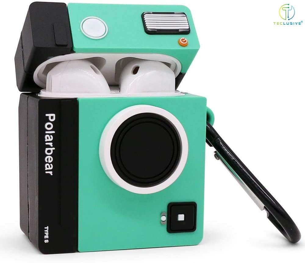 Airpod's 2 Cute Cartoon Silicone Apple Airpod's Case Cover ( Airpods Not Included ) - Polarbear - Guleel