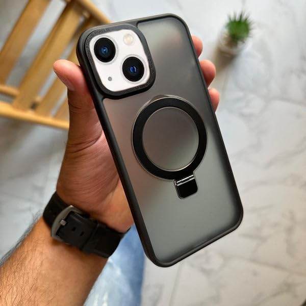 Magnetic Ring Stand Shockproof Back Case - Guleel