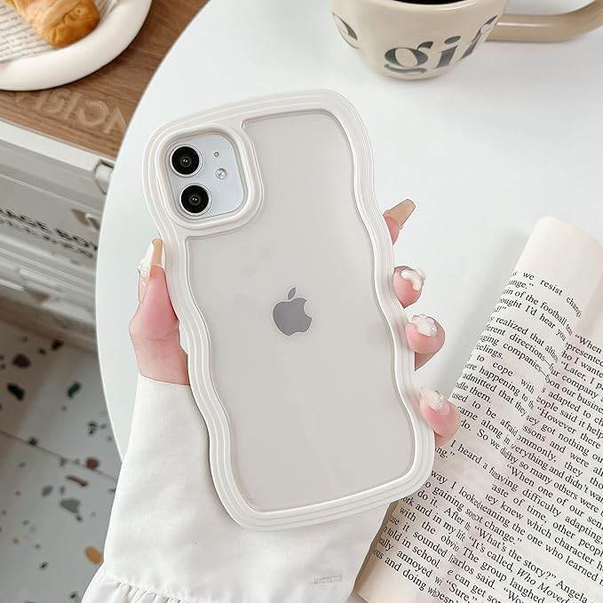 3D Wave Shock Proof Transparent Case - Guleel