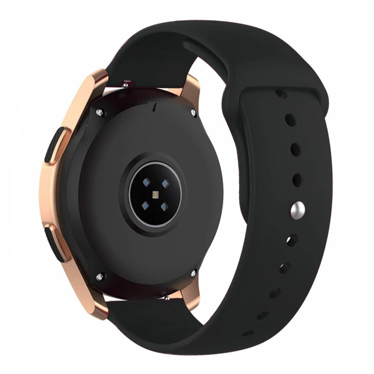 Silicon Sports Band Compatible With Apple Watch Straps Series SE | 8 | 7 | 6 | 5 | 4 | 3 | 2 | 1 - Guleel