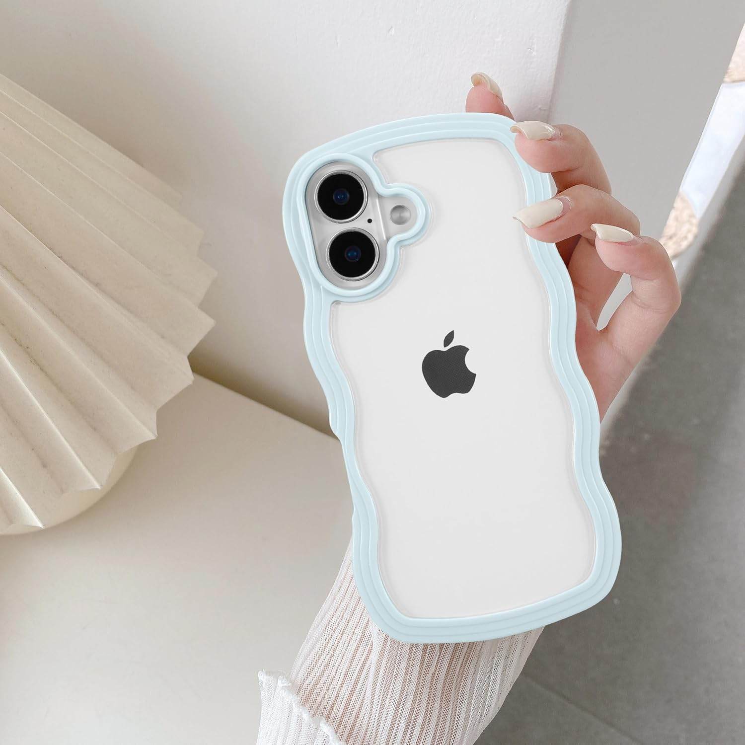 3D Wave Shock Proof Transparent Case - Guleel