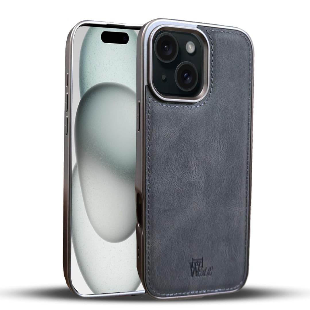 Premium Leather Back Case Cover - Guleel