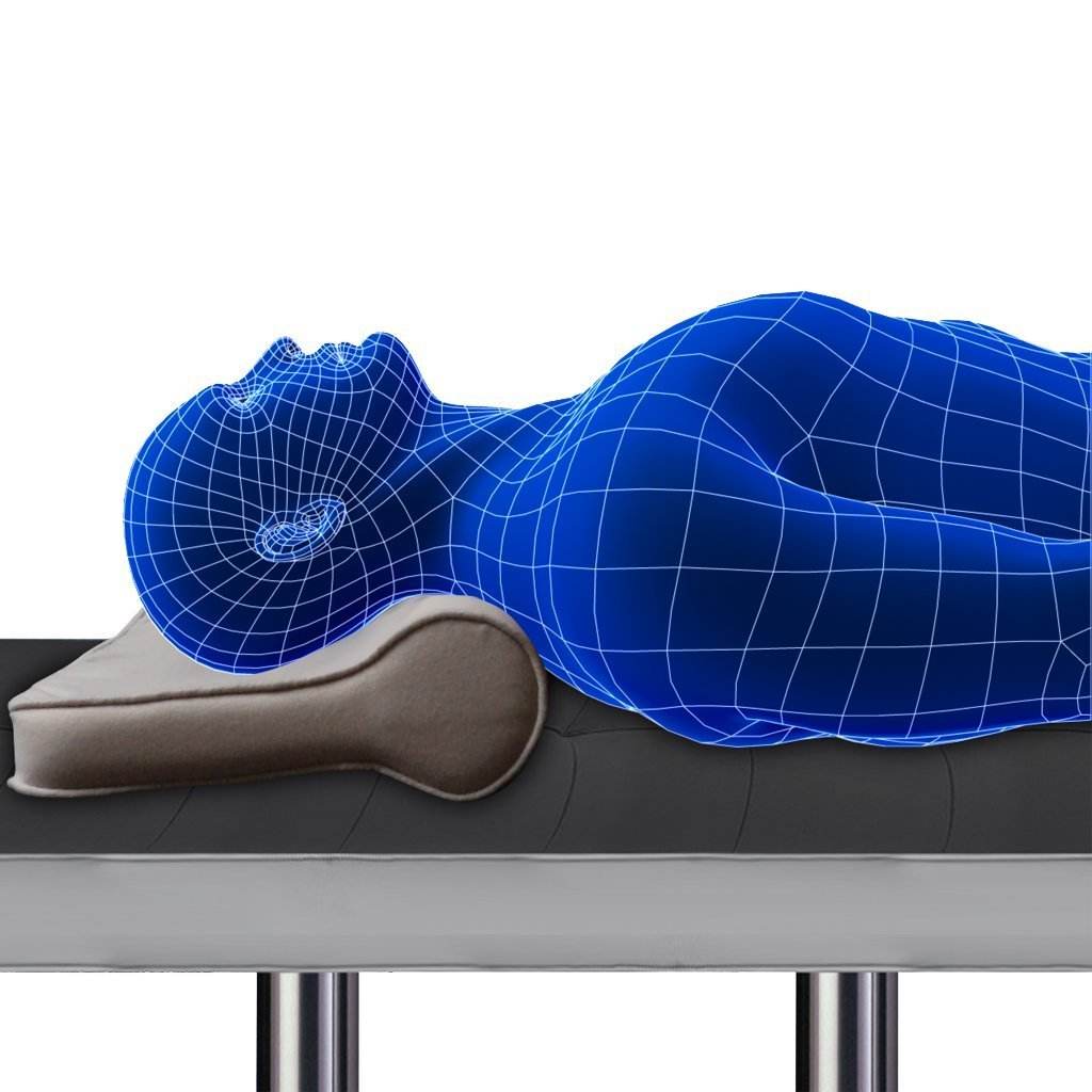 Cervical Pillow Spondylosis Neck & Back Pain Support - Universal For Senior Citizen Men Women - Guleel