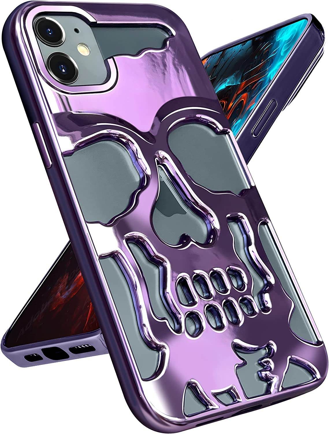 Premium Shockproof Skull Case Cover - Guleel