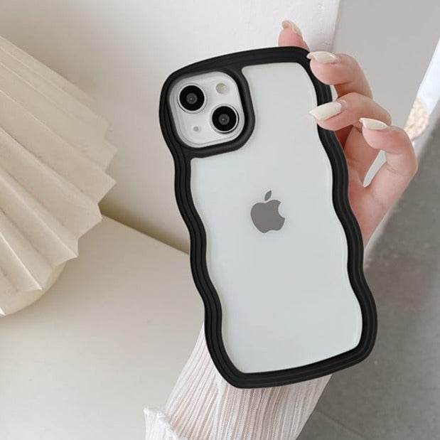 3D Wave Shock Proof Transparent Case - Guleel