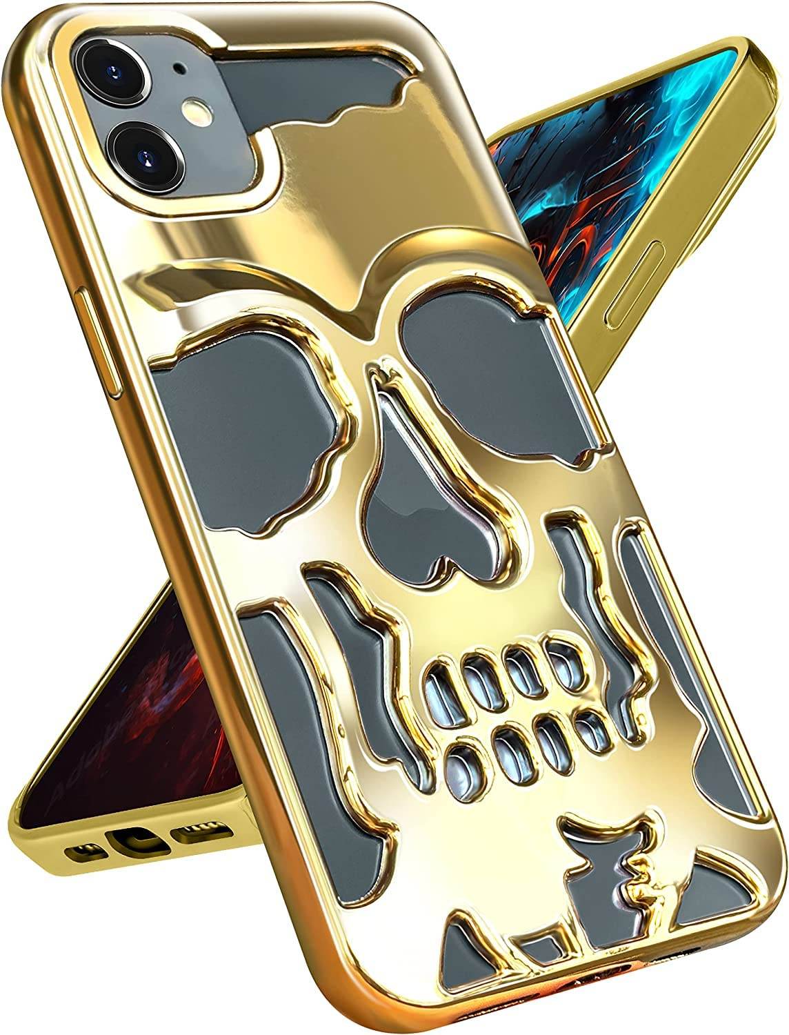 Premium Shockproof Skull Case Cover - Guleel