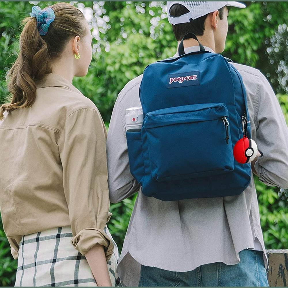 Airpod's Pro 2 Cute Pokemon Cartoon Silicone Case - Red White - Guleel