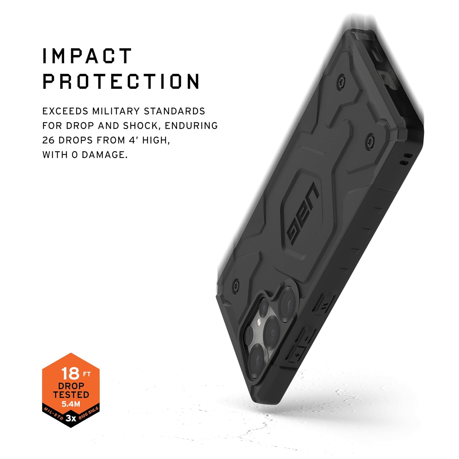 Urban Armor Gear Shockproof Protective Case - Black