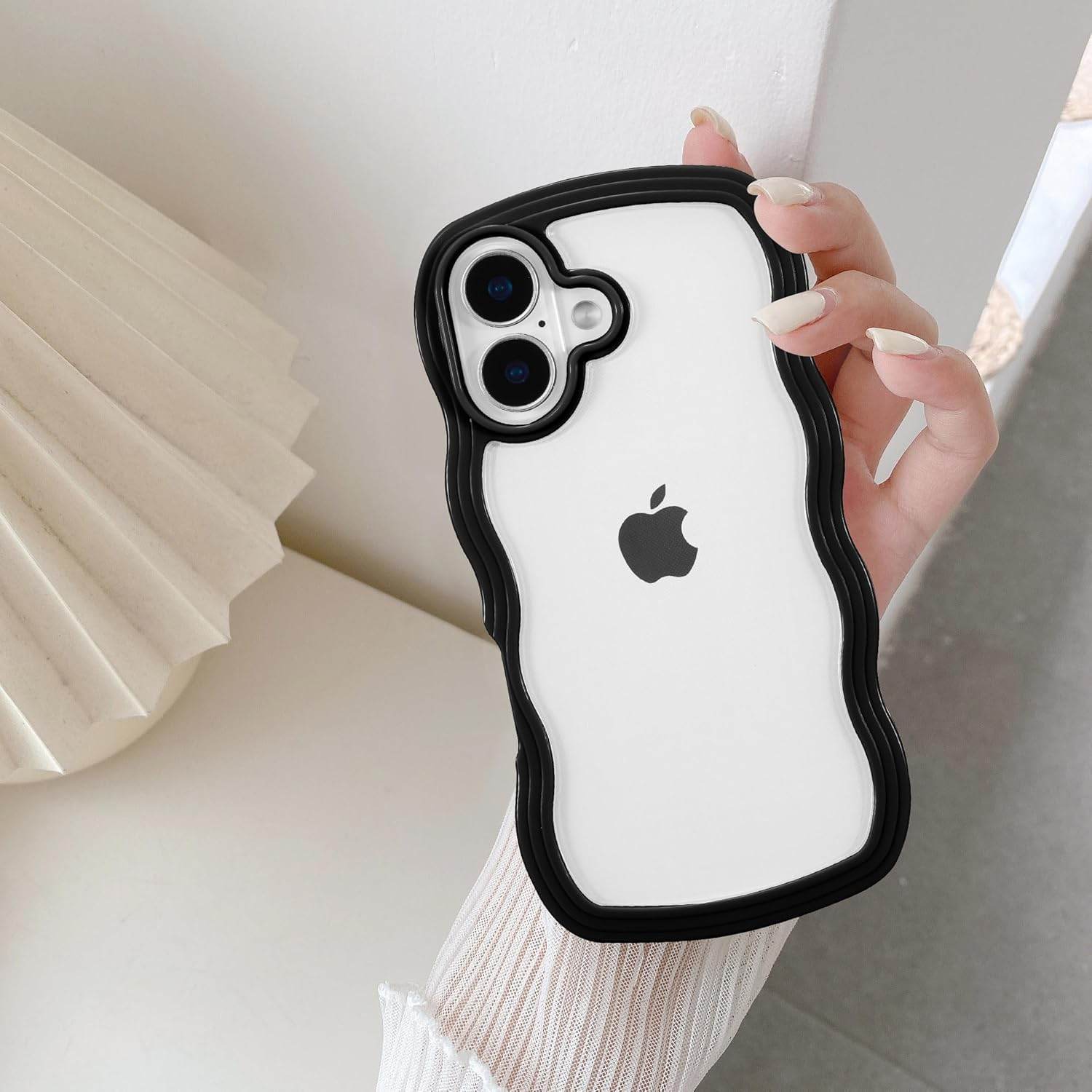 3D Wave Shock Proof Transparent Case - Guleel