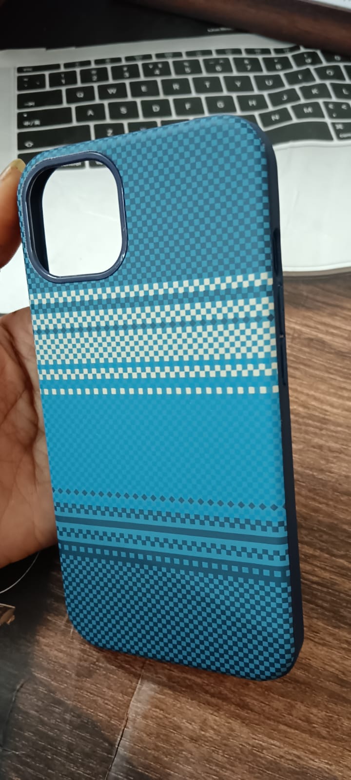 Premium Shockproof Hard Back Case Cover - Blue