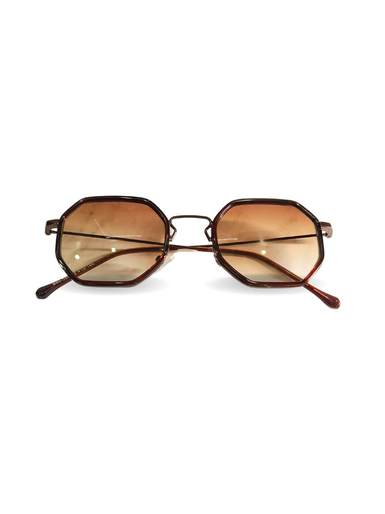 EYEWEAR Unisex Adult Cool Classy Stylish Sunglasses - Brown Gradient - Guleel