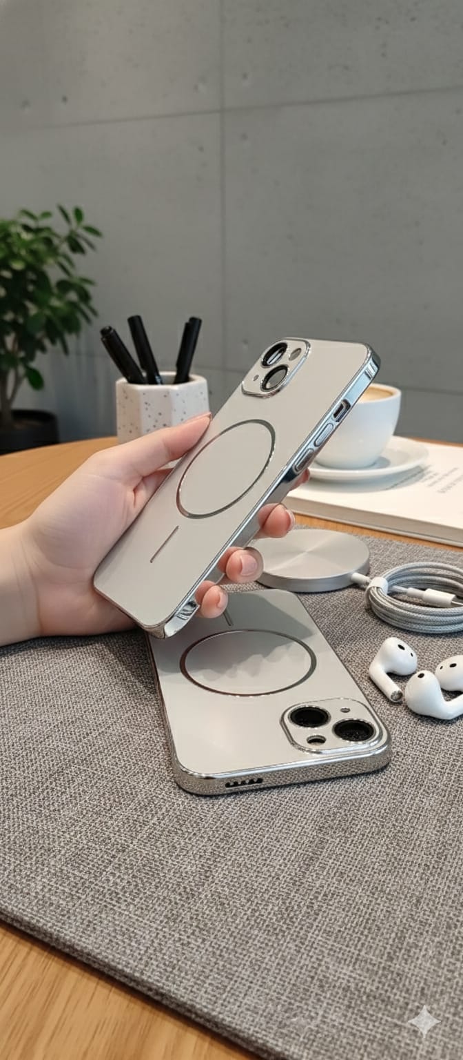 Premium Camera Lens Protection Magsafe Mobile Cover