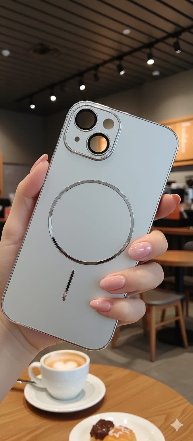 Premium Camera Lens Protection Magsafe Mobile Cover