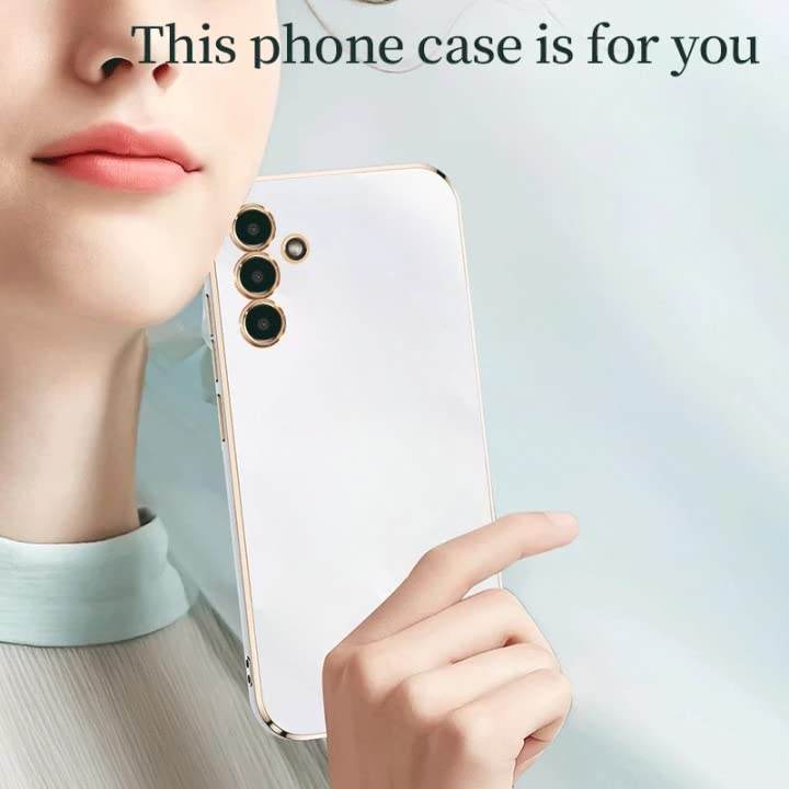 Samsung Galaxy A13 5G Premium Silicon Case Cover - White - Guleel