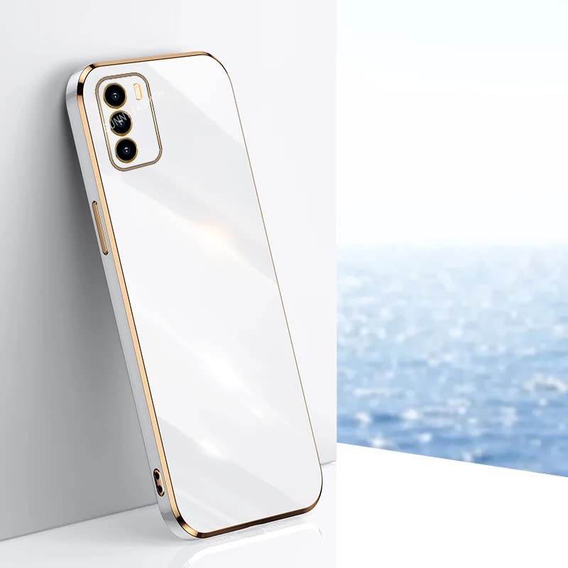 Oppo A16 Premium Silicon Case Cover - White - Guleel
