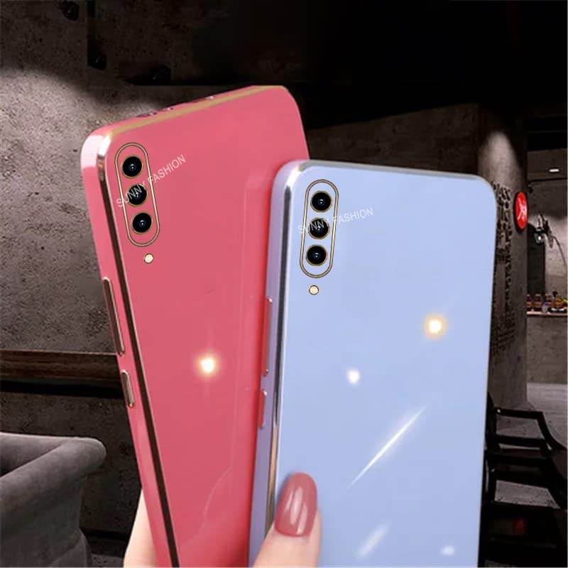 Samsung Galaxy A50 / A50s / A30s Silicon Back Case Cover - Blue - Guleel