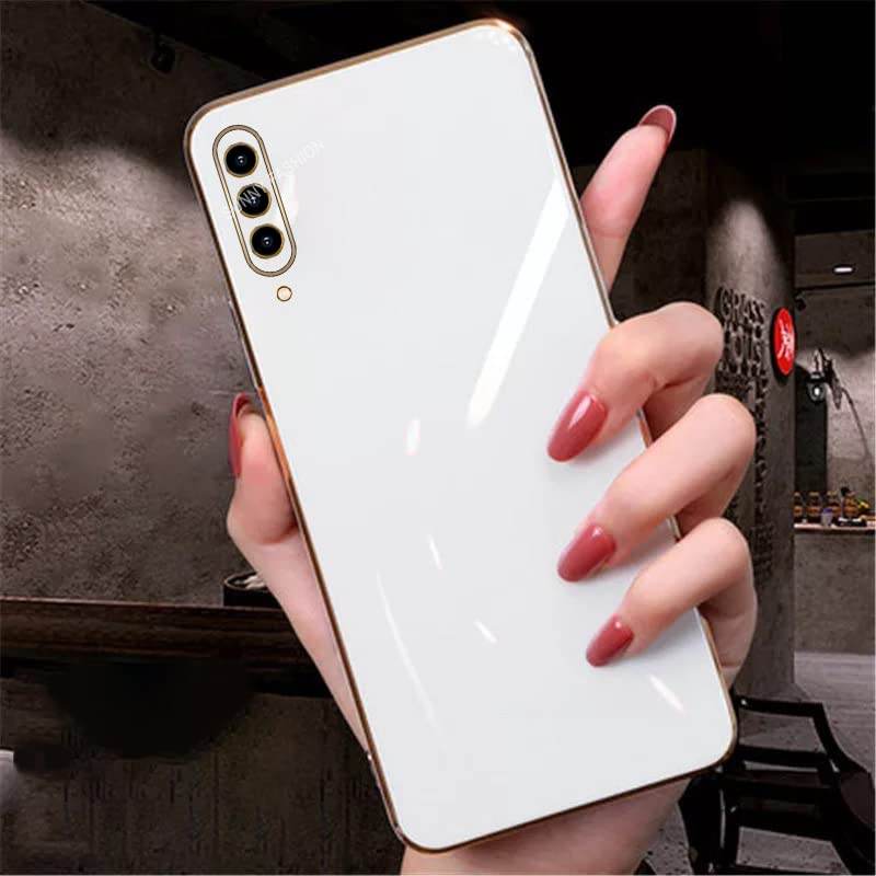 Samsung Galaxy A50 / A50s / A30s Silicon Back Case Cover - White - Guleel