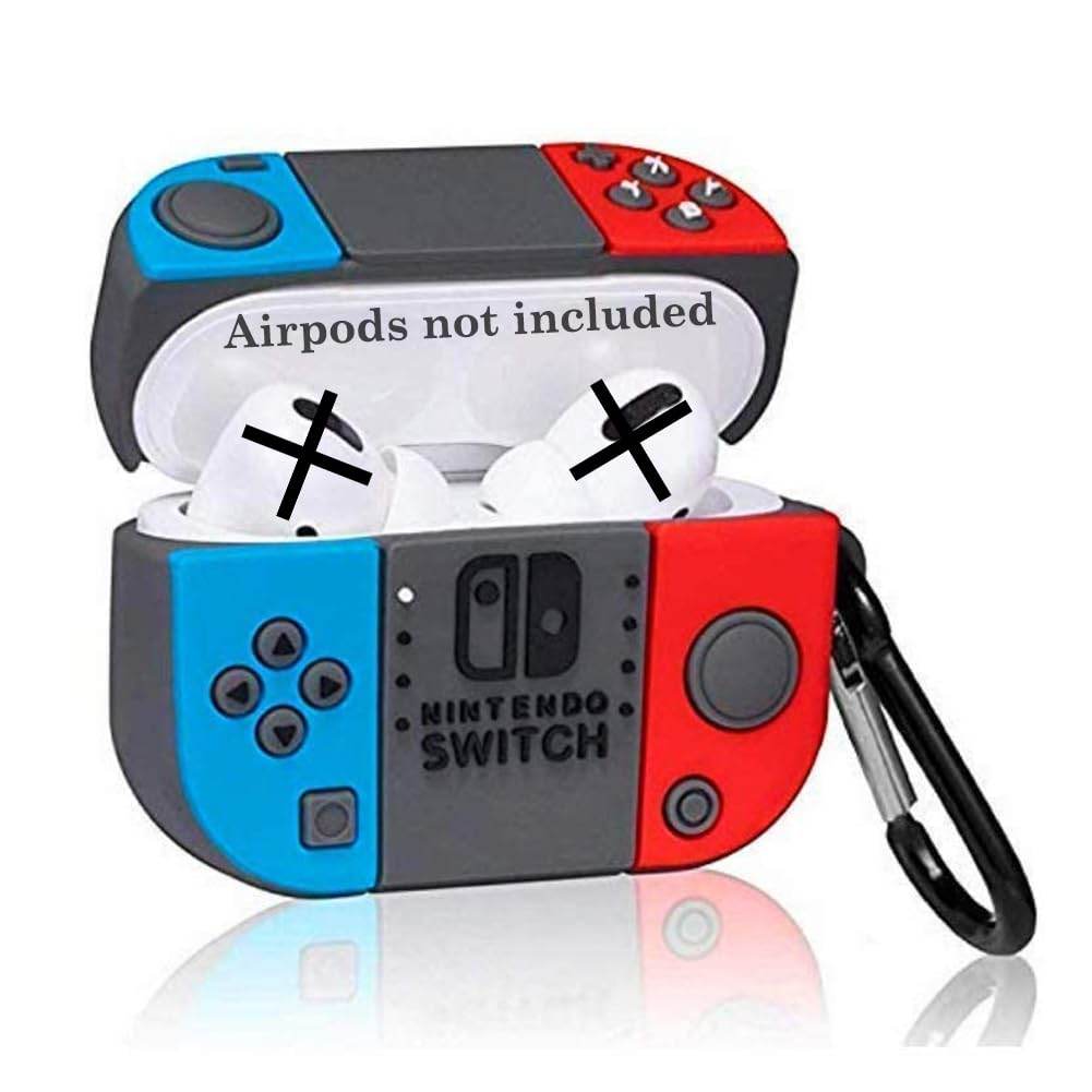 Airpod 3 Cute Cartoon Silicon Case - Gaming Control Multicolor - Guleel