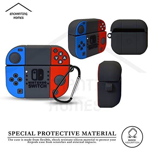 Airpod 3 Cute Cartoon Silicon Case - Gaming Control Multicolor - Guleel