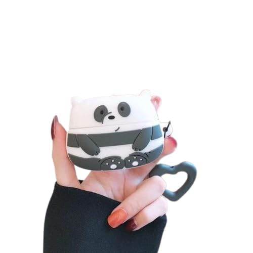 Airpod 3 Cute Cartoon Silicon Case - Panda - Guleel