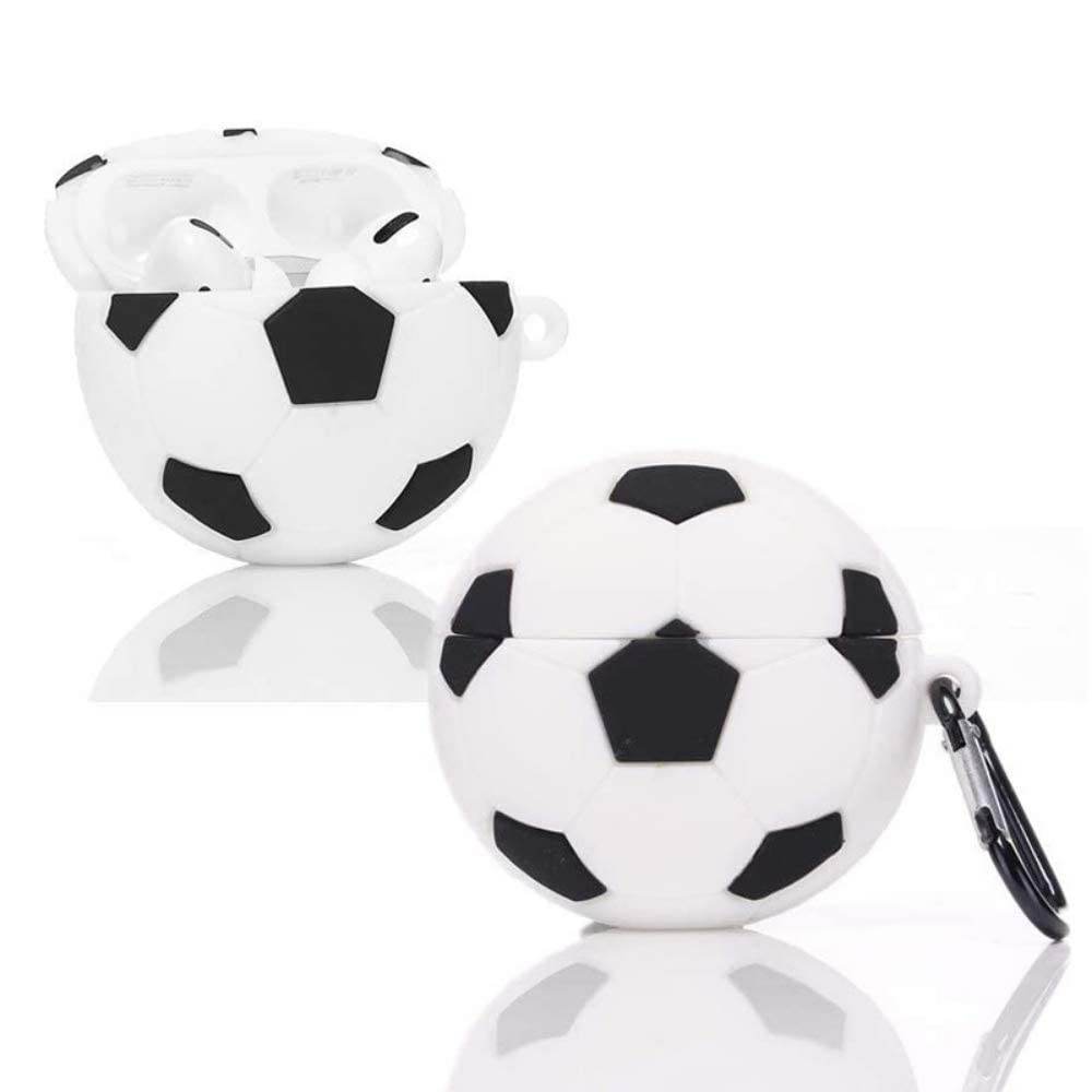 Airpod's 3 Cute Cartoon Silicone Case - Football - Guleel