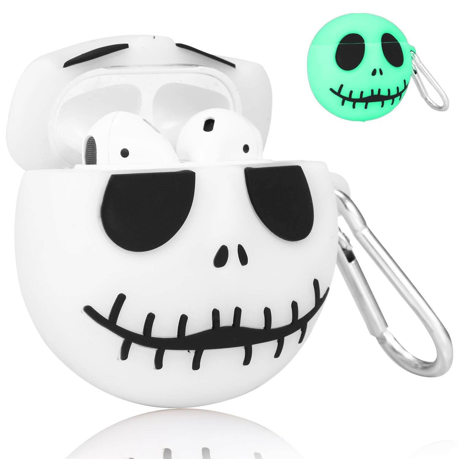 Airpod's 3 Cute Cartoon Silicone Case - Skull - Guleel