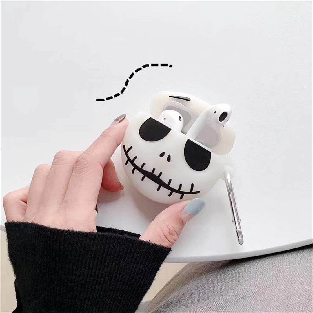Airpod's 3 Cute Cartoon Silicone Case - Skull - Guleel