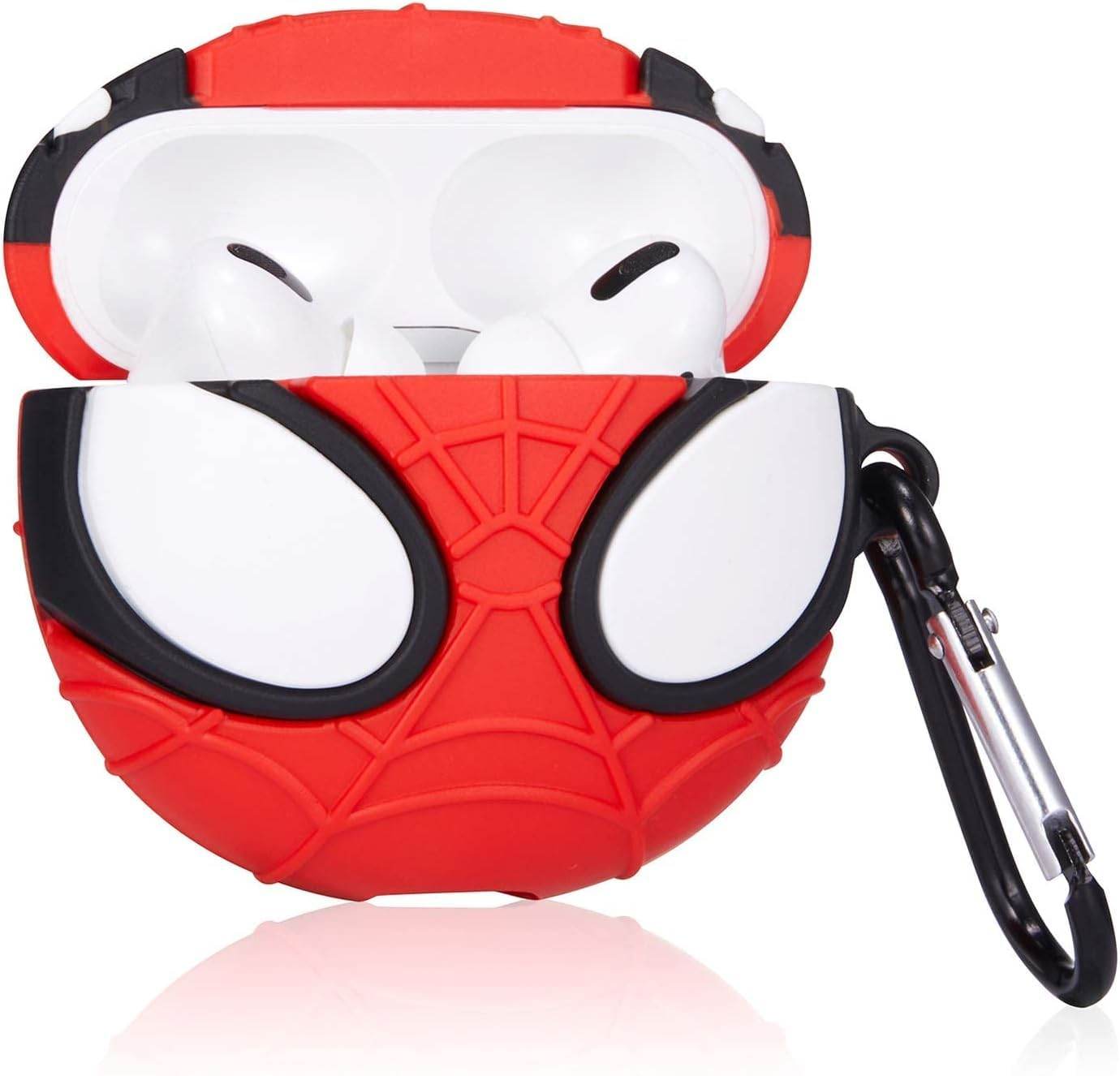 Airpod Pro 2 Cute Cartoon Silicon Case - Spiderman - Guleel