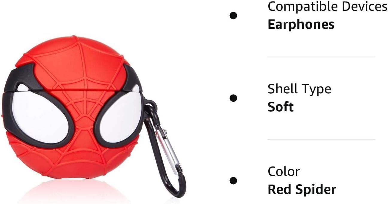 Airpod Pro 2 Cute Cartoon Silicon Case - Spiderman - Guleel