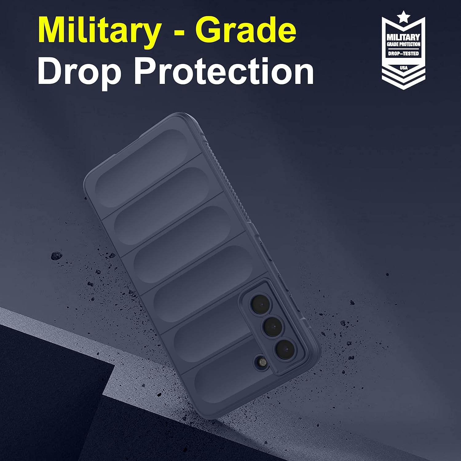 Liquid Air Back Cover Case TPU Compatible with Samsung Galaxy S23 Case Cover -Black - Guleel