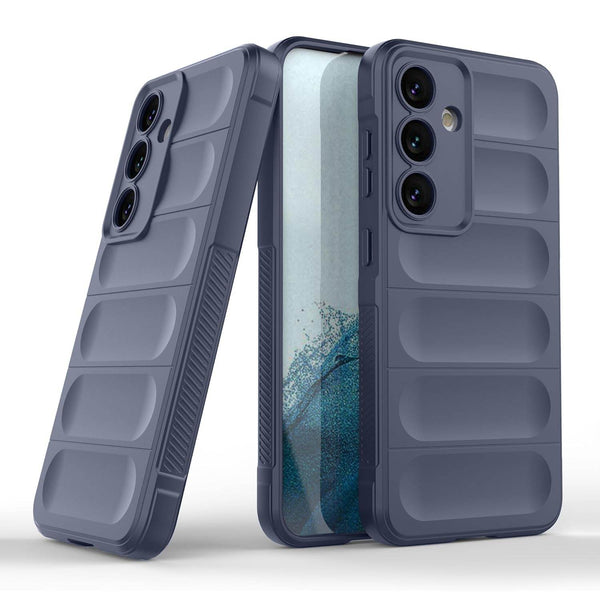 Liquid Air Back Cover Case TPU Compatible with Samsung Galaxy S23 FE Case Cover-Blue - Guleel