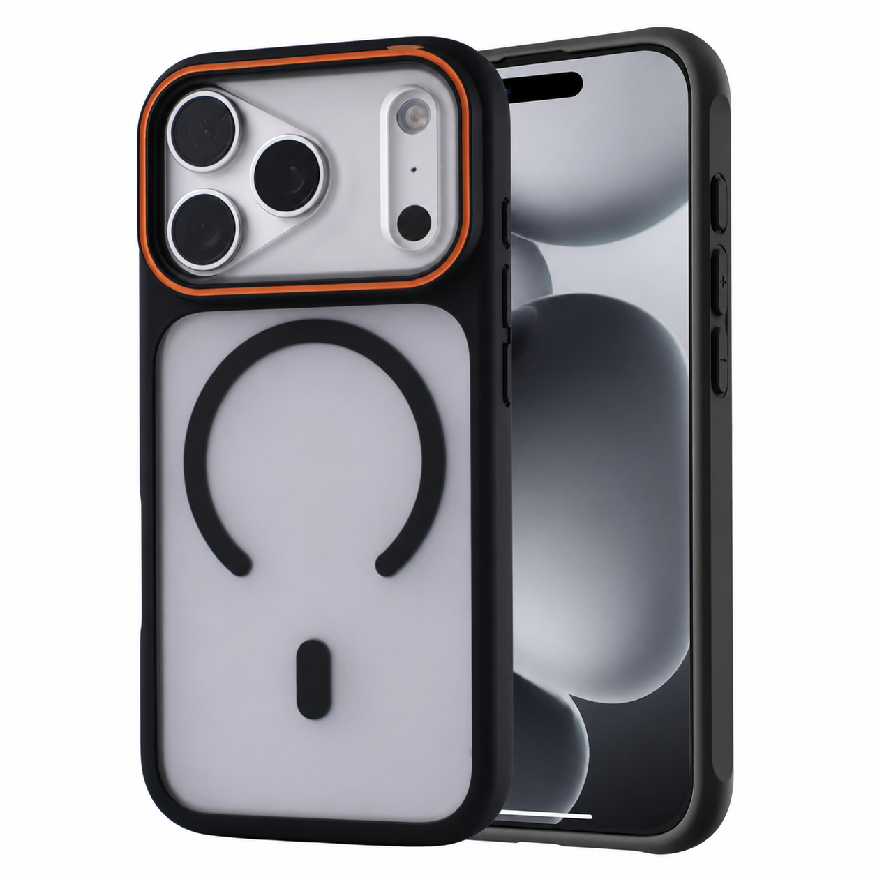 Premium Magnetic Magsafe Shockproof Case - Black