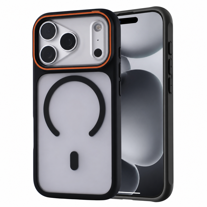 Premium Magnetic Magsafe Shockproof Case - Black