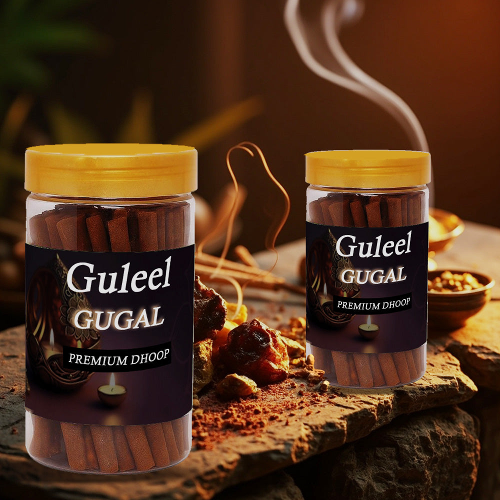 Gugal Agarbatti Pack of 2 – Pure Floral Incense Sticks for Puja & Meditation