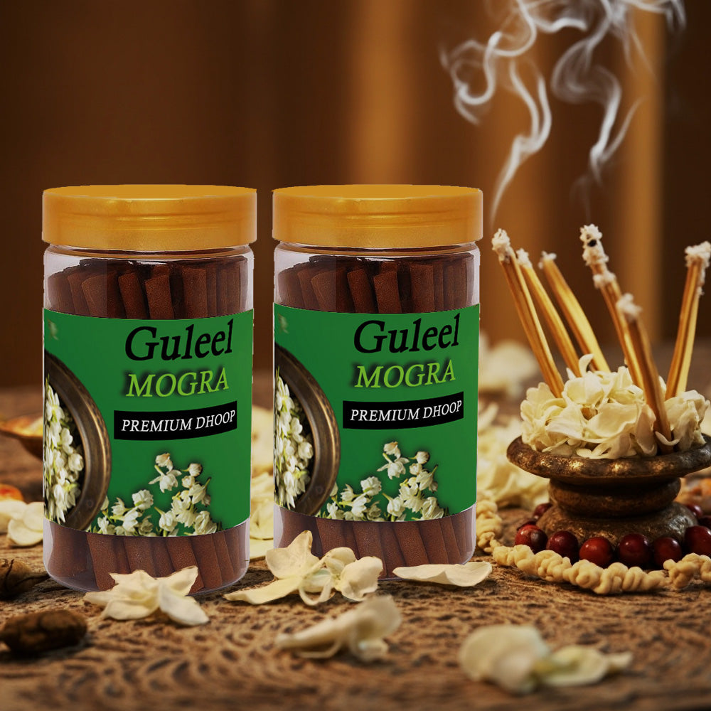 Mogra Agarbatti Pack of 2 – Pure Floral Incense Sticks for Puja & Meditation