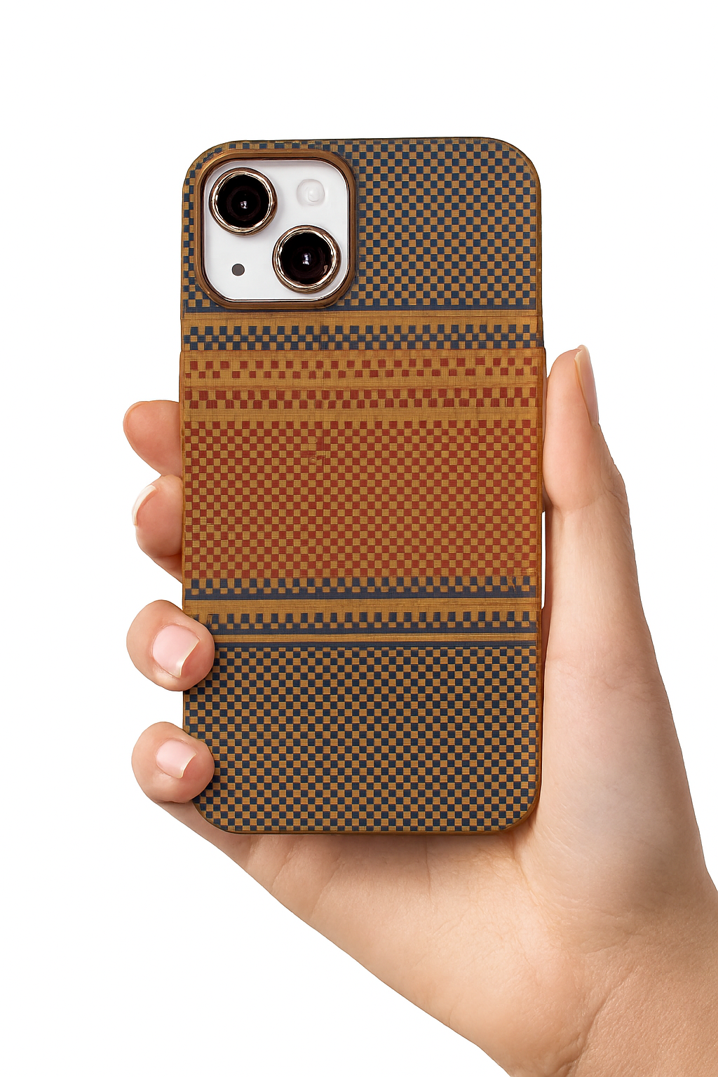Premium Shockproof Hard Back Case Cover - Brown