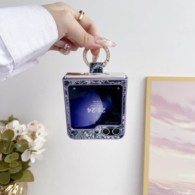 Premium Leather Finish with Pearls Chain Case - Guleel