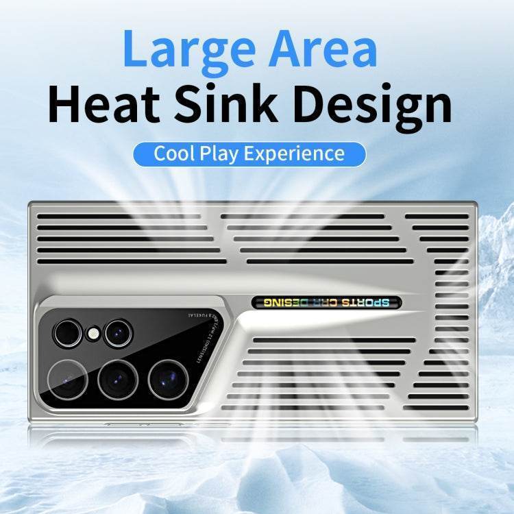 Galaxy S23 Ultra High Quality Heat Dissipating Case Cover - Black - Guleel