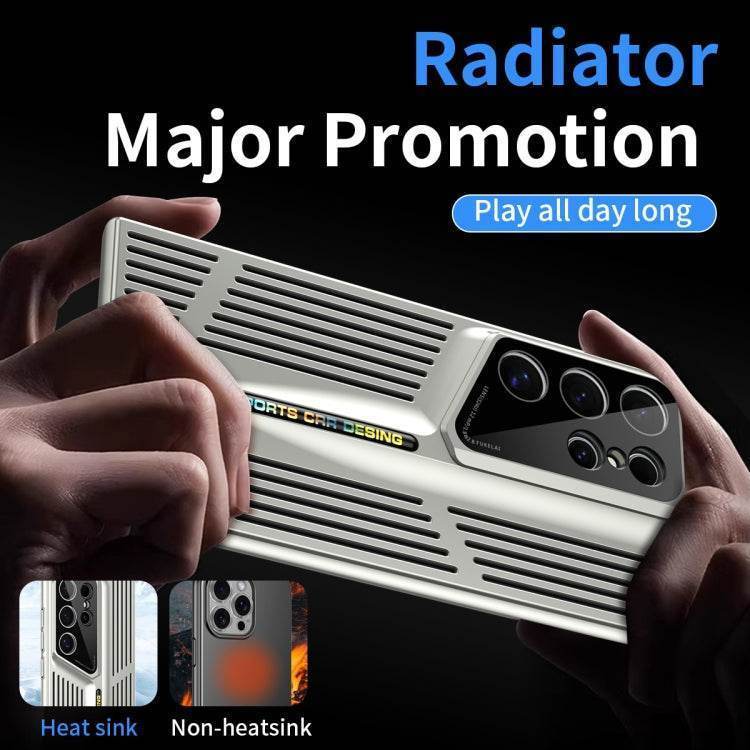 Galaxy S23 Ultra High Quality Heat Dissipating Case Cover - Black - Guleel